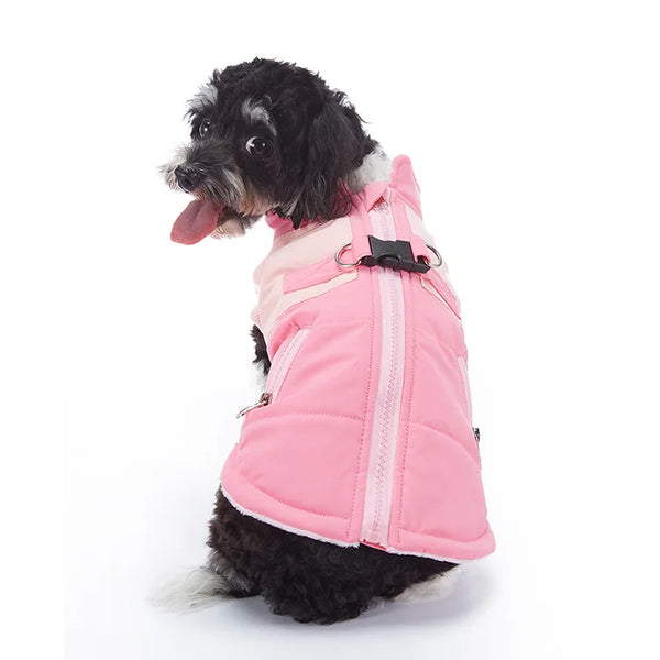 Puppy Clothes Winter Dog Coat Jacket for Small Medium Dog Reflective Costume Pet Apparel Chihuahua French Bulldog Pug Outfits