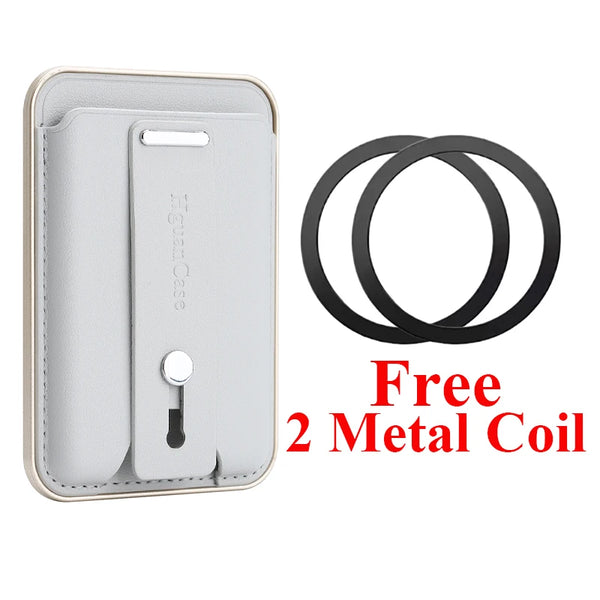 Magnetic Card Bag Cards Holder for iPhone 17 16 15 14 13 Pro Max Samsaung S26 S25 S24 Ultra Google Pixel Xiaomi Huawei Phone
