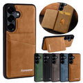 Leather Case For Samsung Galaxy A14 A15 A16 A17 A54 A55 A56 A34 A35 A36 A54 A55 A56 4G 5G Card Slots Cards Holder Phone Cover