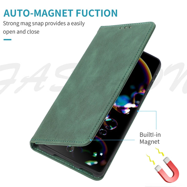 Leather Flip Case For iphone 17 Promax Air 16 Pro Max 15 Plus 14 13 12 Wallet Kickstand Cash Cards Slots Holder Phone Cover