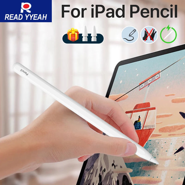 Stylus Pen For Apple Pencil 2 With Wireless Charging and Palm Rejection For iPad Air 4 5 Pro 11 12.9 Mini Accessories iPad Pen