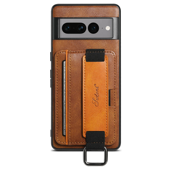 SUTENI Faux Leather Wallet Phone Case For Google Pixel 6 6a 7 7a 8A Pro Card Slot Holder Cover
