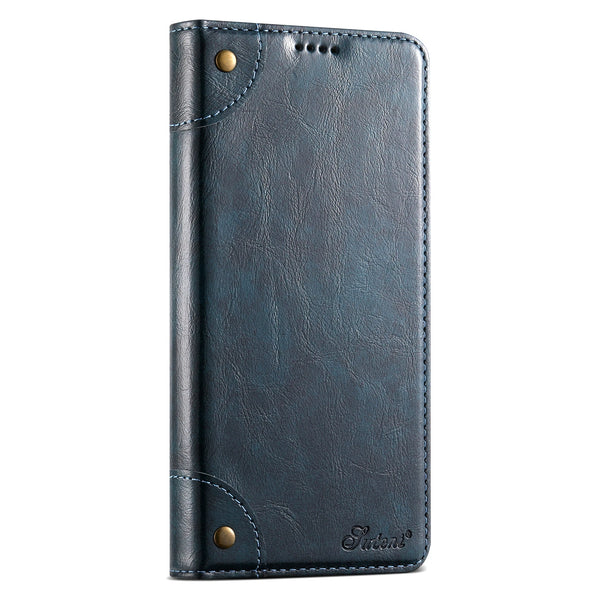 SUTENI Phone Case Faux Leather Card Holder Stand Wallet Magnet Flip Cover For Galaxy S26 Ultra S25 Plus S24 S23 S22 Note20