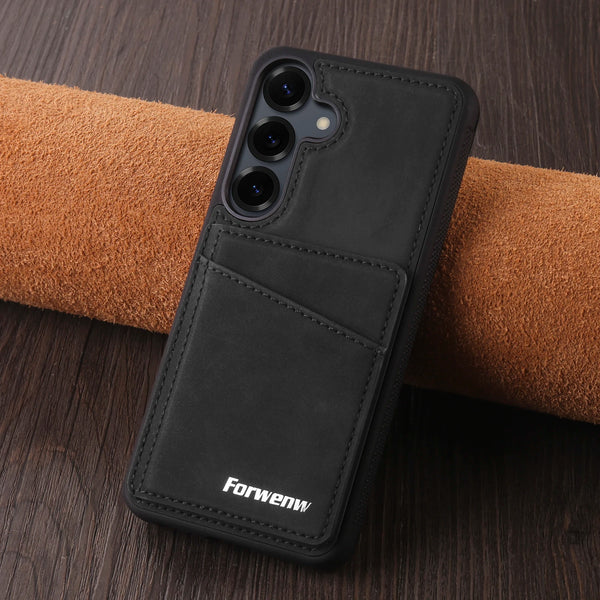Leather Case For Samsung Galaxy A14 A15 A16 A17 A54 A55 A56 A34 A35 A36 A54 A55 A56 4G 5G Card Slots Cards Holder Phone Cover