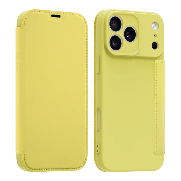 Soft Silicone Flip Case for iphone Air 17 Promax 16 Pro Max 15 Plus 14 Pro 12 13 iphone17 iphone16 Cards Slot Holder Phone Cover