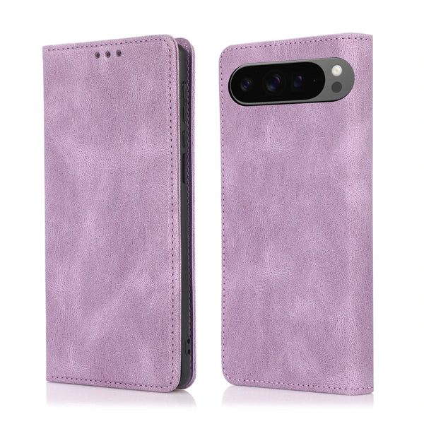 Leather Flip Case For Google Pixel 8 8A 8Pro 9 9A 9Pro 10 Pro 10pro 10A XL Kickstand Cards Slots Holder Wallet Phone Cover