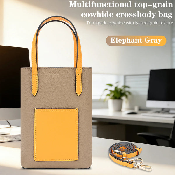 Fashion Real Leather Crossbody Bag for iphone Samsung Google Xiaomi Huawei Oppo Wallet Phone Cover Lanyard Strap Cards Cash Bag