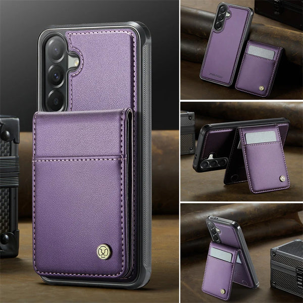 Magnetic Flip Leather Phone Case for Samsung Galaxy A57 5G A37 A17 A16 A36 A56 A15 A35 A55 A14 A34 A54 A13 A53 Wallet Card Cover