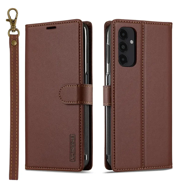 Magnetic Flip Leather Phone Case for Samsung Galaxy A17 5G A37 A57 A56 A36 A16 A55 A35 A15 A54 A14 S26 S25 FE Wallet Cards Cover