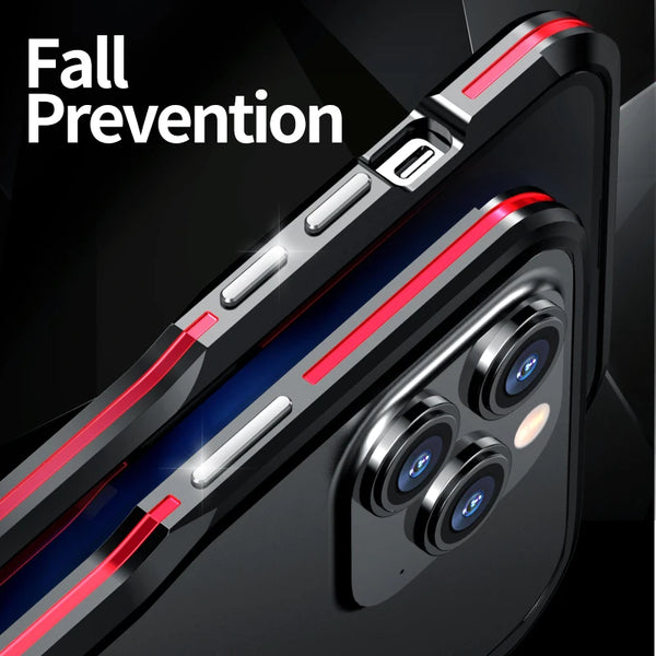 Metal Frame For iphone 17 16e 16 15 14 13 11 Pro Max Aluminum Alloy Case Bumper 12 Mini X Xs XR SE2020 7 8 Plus Shockproof Cover