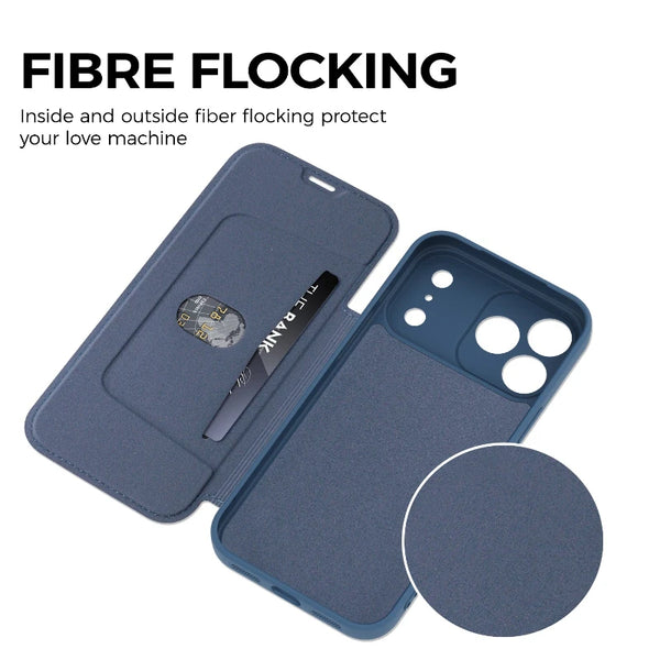 Soft Silicone Flip Case for iphone Air 17 Promax 16 Pro Max 15 Plus 14 Pro 12 13 iphone17 iphone16 Cards Slot Holder Phone Cover