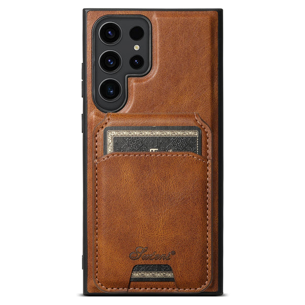 SUTENI Wallet Phone Case Card Holder Leather Magnetic Pocket Cover For Samsung Galaxy S24Ultra S23 S22Plus