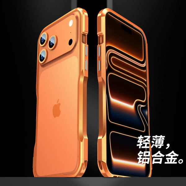 Metal Frame For iphone 17 16e 16 15 14 13 11 Pro Max Aluminum Alloy Case Bumper 12 Mini X Xs XR SE2020 7 8 Plus Shockproof Cover