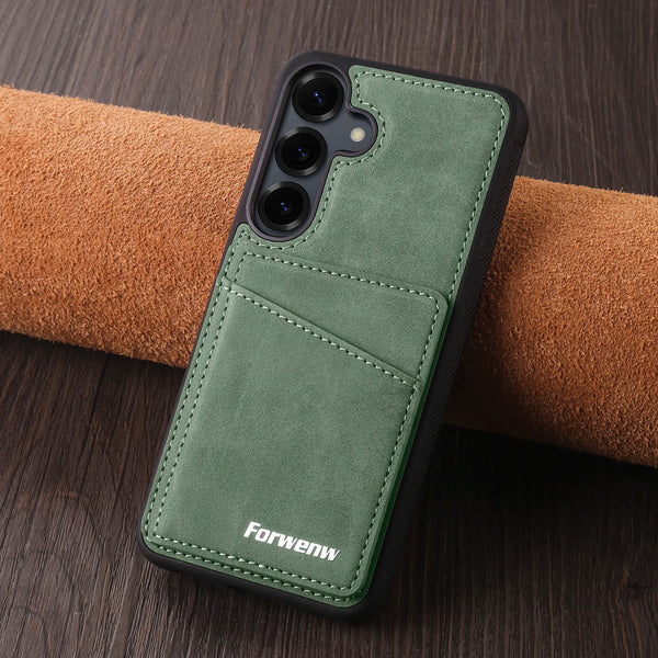 Leather Case For Samsung Galaxy A14 A15 A16 A17 A54 A55 A56 A34 A35 A36 A54 A55 A56 4G 5G Card Slots Cards Holder Phone Cover