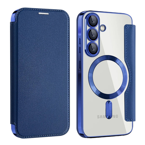 Flip Case for Samsung Galaxy A15 A16 A17 A35 A36 A55 A05 A05S A06 A07 A56 A26 4G 5G Wireless Charging Card Slots Phone Cover