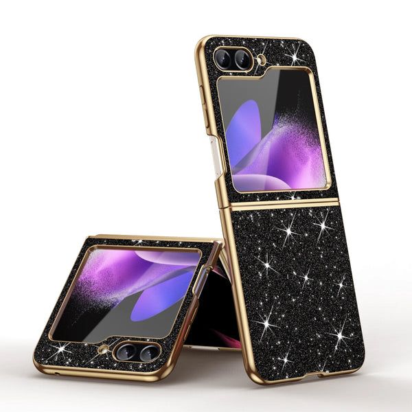 sparkling Stylish phone case Samsung Galaxy Z Flip 5 4 5G protective cover Cell phone case for women