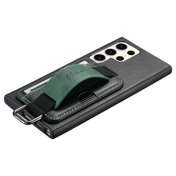 SUTENI Leather Wallet Phone Case For Samsung Galaxy S24 S23 S22 FE A53 A54 A14 A13 Note20 Utlra Card Slot Holder Cover
