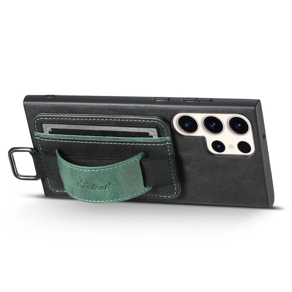 SUTENI Leather Wallet Phone Case For Samsung Galaxy S24 S23 S22 FE A53 A54 A14 A13 Note20 Utlra Card Slot Holder Cover