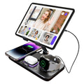 7 in 1 Wireless Chargers Station Magnetic 15W Fast Charg Foldable Multiple Devices for iPhone 17 16 15 14 13 Apple Watch Airpods