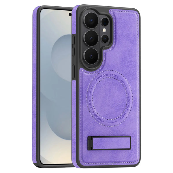 Phone Case for Samsung Galaxy S26 S25 Ultra Edge S24 Plus Fe S23 S22 S25U Wireless Charging Card Slots Card Holder Phone Cover