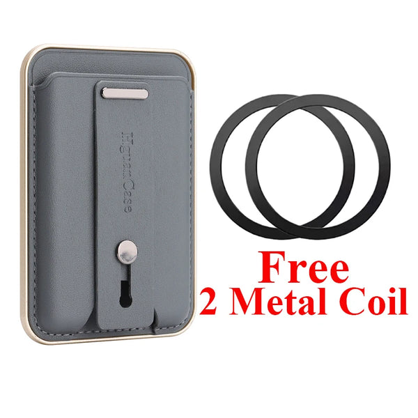 Magnetic Card Bag Cards Holder for iPhone 17 16 15 14 13 Pro Max Samsaung S26 S25 S24 Ultra Google Pixel Xiaomi Huawei Phone