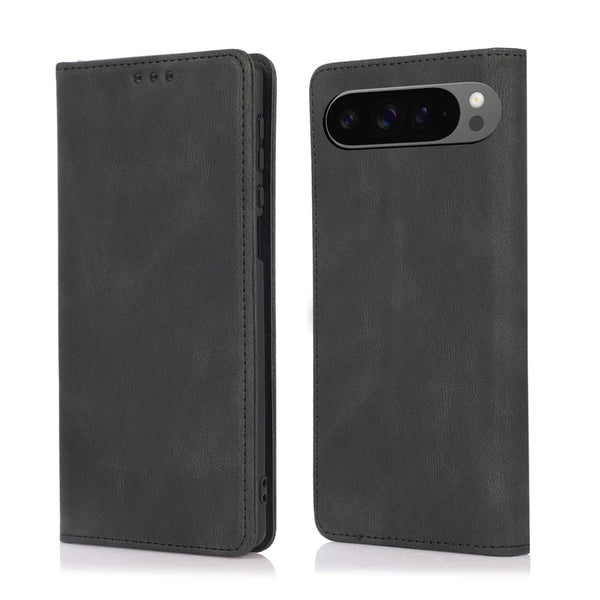 Leather Flip Case For Google Pixel 8 8A 8Pro 9 9A 9Pro 10 Pro 10pro 10A XL Kickstand Cards Slots Holder Wallet Phone Cover