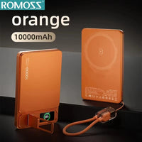 ROMOSS 500000mAh Magnetic Power Bank PD15W Wireless Fast Charging External Battery for Magsafe Powerbank for iPhone 17/16/15/14
