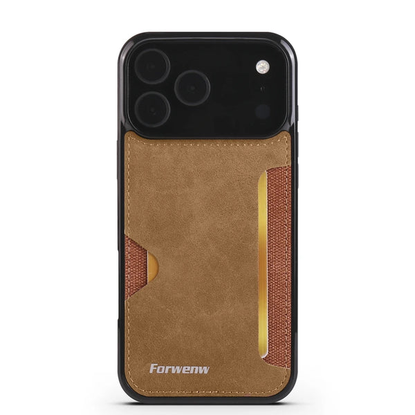 Leather Case For Iphone 17 Air 16 Promax 15 Plus 14 Pro Max 13 12 mini 11 Iphone17 Iphone16 Card Slots Cards Holder Phone Cover