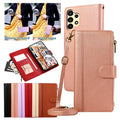 Crossbody Leather Case for Samsung Galaxy A05 A06 A07 A15 A16 A17 A25 A35 A36 A53 A54 A55 A56 A72 A73 4G 5G Wallet Phone Cover