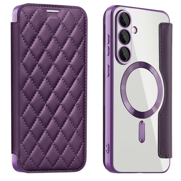 Wireless Charging Leather Case for Samsung Galaxy A05 A05S A07A06 A15 A16 A17 A26 A35 A36 A55 A56 Card Slots Holder Phone Cover