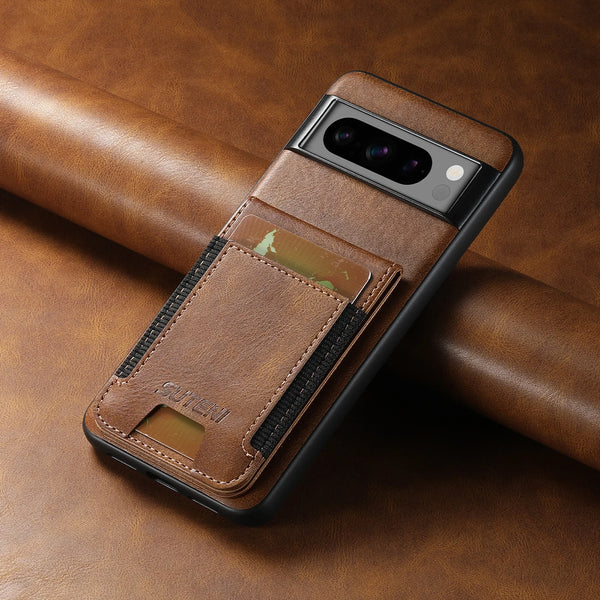SUTENI Flip Leather Phone Cases Wallet Card Hoder Magnetic Cover Case For Google Pixel 8 7 6 Pro 6A 7A 8A