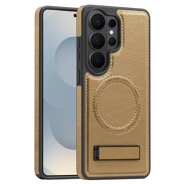 Phone Case for Samsung Galaxy S26 S25 Ultra Edge S24 Plus Fe S23 S22 S25U Wireless Charging Card Slots Card Holder Phone Cover