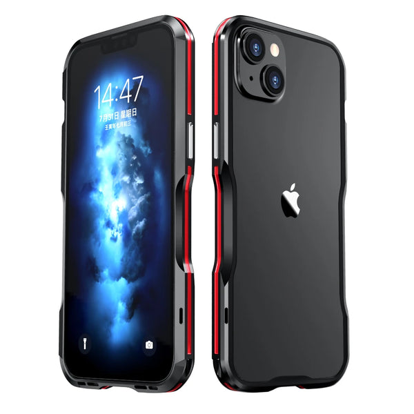 Metal Frame For iphone 17 16e 16 15 14 13 11 Pro Max Aluminum Alloy Case Bumper 12 Mini X Xs XR SE2020 7 8 Plus Shockproof Cover
