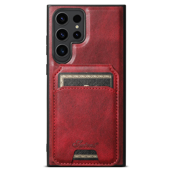 SUTENI Wallet Phone Case Card Holder Leather Magnetic Pocket Cover For Samsung Galaxy S24Ultra S23 S22Plus