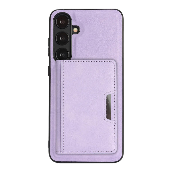 2 in 1 Leather Case For Samsung Galaxy A37 A57 A17 A14 A15 A34 A36 A53 A55 A16 A26 A35 A52 A54 A56 4G 5G Card Slot Phone Cover