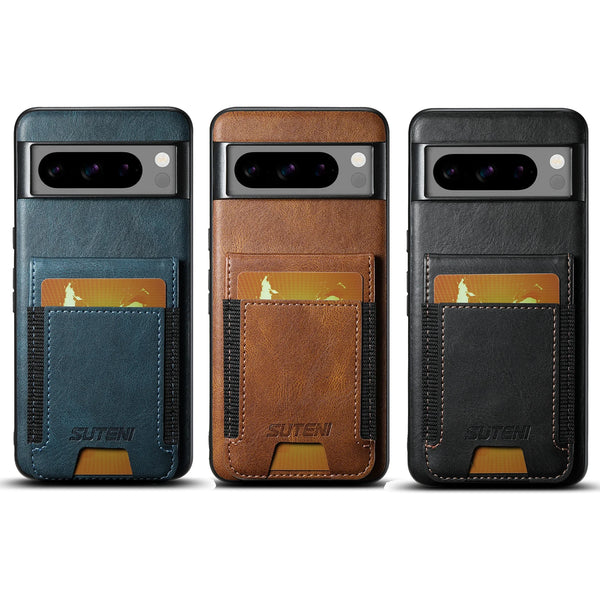 SUTENI Flip Leather Phone Cases Wallet Card Hoder Magnetic Cover Case For Google Pixel 8 7 6 Pro 6A 7A 8A