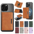 Magnetic Cards Slots Holder For iphone 16 15 14 13 12 11 Samsung Oppo Xiaomi Oneplus Google Phone Cards Bag for All Smartphones