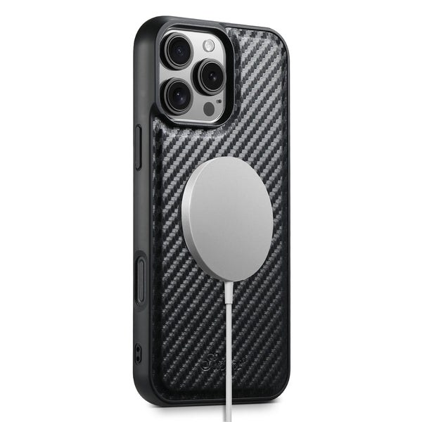 SUTENI Luxury Faux Leather Phone Case Wireless Charging Magnet Tartan For iPhone 17 Pro Max 16 Plus 15 14 13 12
