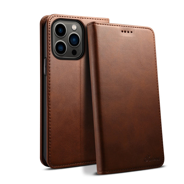 SUTENI Leather Wallet Phone Case Cover Flip For iPhone 17 16 15 14 13 12 11 XR XS Pro Max Plus Mini SE 7 8