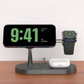 3 in 1 Wireless Charger Stand For iPhone 12/13/14/15/16/17 Fast Charging Station for Apple Watch 10 9 8 7 6 5 4 Airpods 2 3 Pro