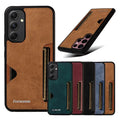 Leather Case for Samsung Galaxy A14 A15 A16 A17 A23 A24 A25 A35 A36 A53 A54 A55 A56 A71 A72 A73 4G 5G Card Slots Phone Cover