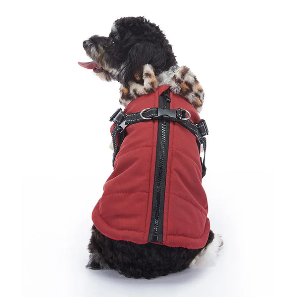 Puppy Clothes Winter Dog Coat Jacket for Small Medium Dog Reflective Costume Pet Apparel Chihuahua French Bulldog Pug Outfits