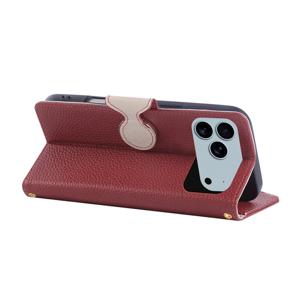 Lanyard Zipper Leather Wallet Case for Samsung Galaxy S25 Ultra Edge S24 Plus S23 FE S22 S25U Kickstand Card Slots Phone Cover