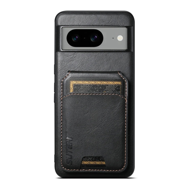 Leather Case For Google Pixel 10 10Pro 9 9Pro 8 8A 8Pro 7 7A Pro XL Shockproof Cards Slots Card Holder Kickstand Phone Cover