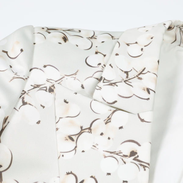 Printed Long-Sleeve Fashionable Suit Blazer Coat