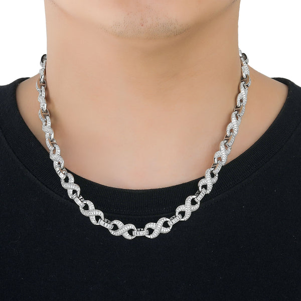 Unique Cuban-link Necklace For Men And Women Niche Style Collarbone-length