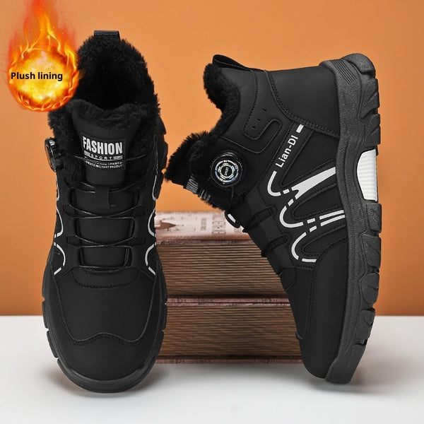 Warm Martin Boots British Style Fashion Trendy Shoes