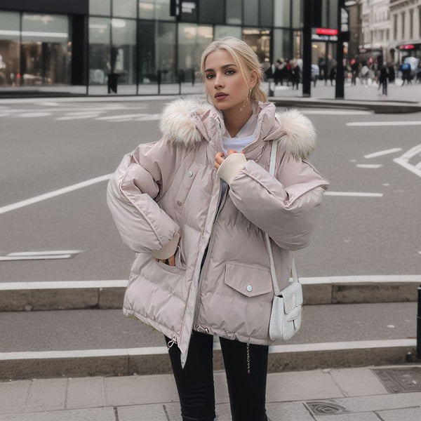 Women's Loose-Fitting Padded Winter CoatPadded Jacket