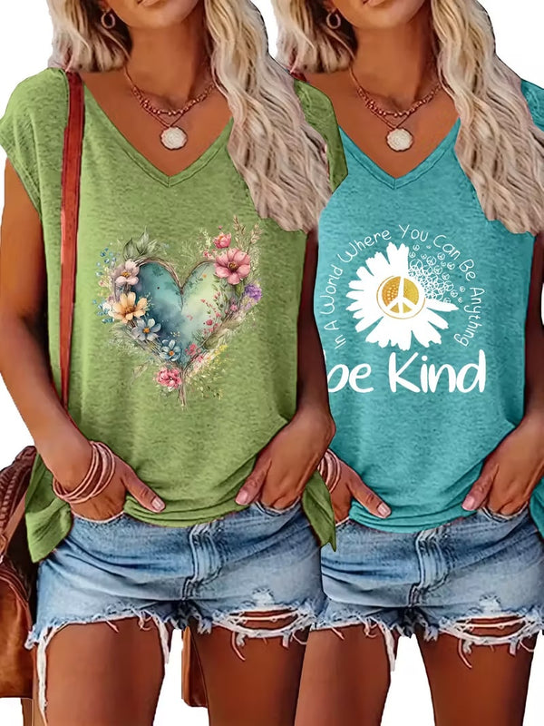 Packaged Women's Short-sleeve And Long-sleeve T-shirts
