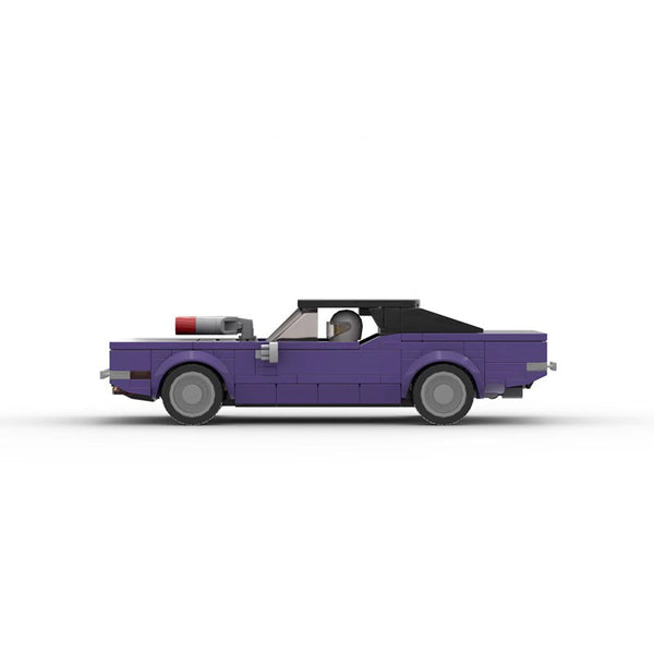 Building Blocks Assembling Building Blocks Creative Speed 8 Grid Car Series 1970 Dodge